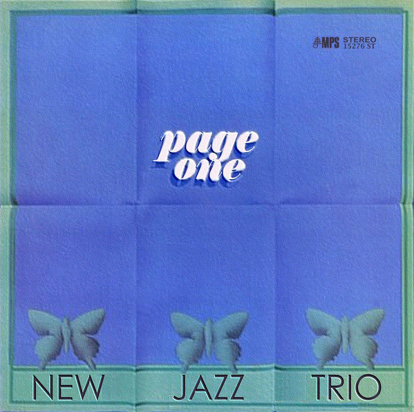 New Jazz Trio : Page One (LP, Album)