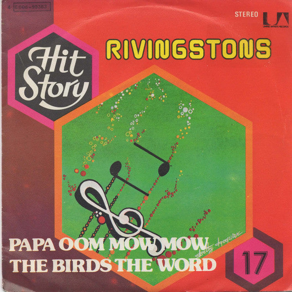 The Rivingtons : Papa Oom Mow Mow / The Birds The Word (7", Single, RE)