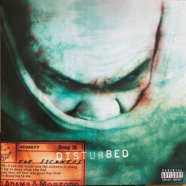 Disturbed : The Sickness (LP, Album, Ltd, RE, Cry)