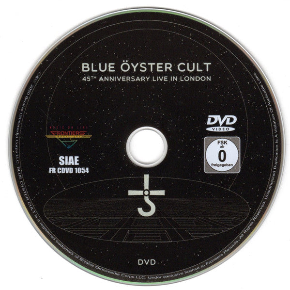 Blue Öyster Cult : 45th Anniversary Live In London (CD, Album + DVD-V, NTSC + Dlx)