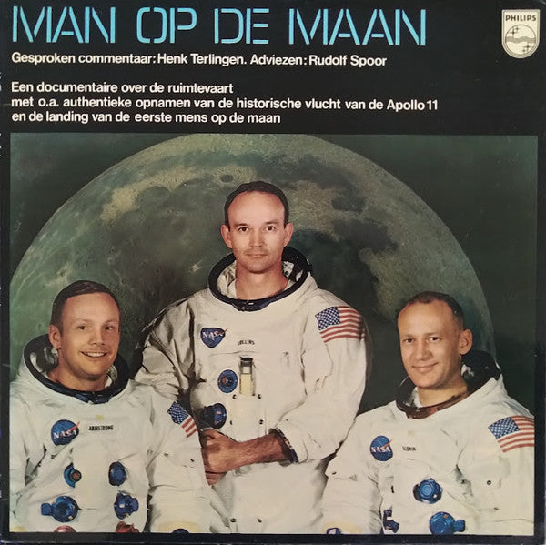 Henk Terlingen / Rudolf Spoor : Man Op De Maan (LP, Album, Mono, Gat)