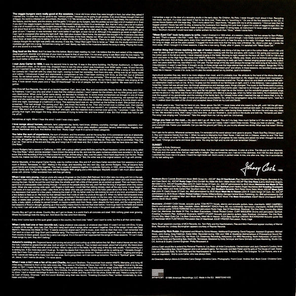 Johnny Cash : American II: Unchained (LP, Album, RE, RP, 180)
