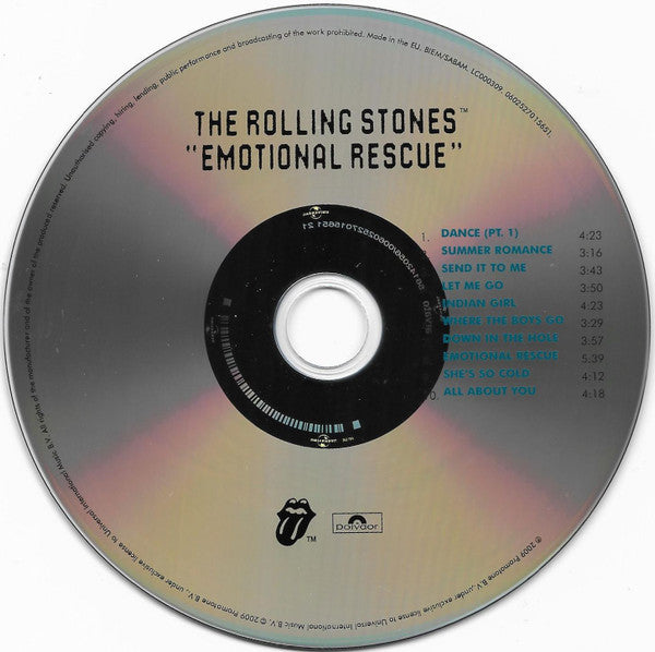 The Rolling Stones : Emotional Rescue (CD, Album, RM, Sup)
