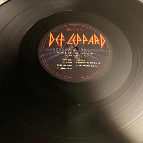 Def Leppard : Rock & Roll Hall Of Fame 29 March 2019 (12", EP)