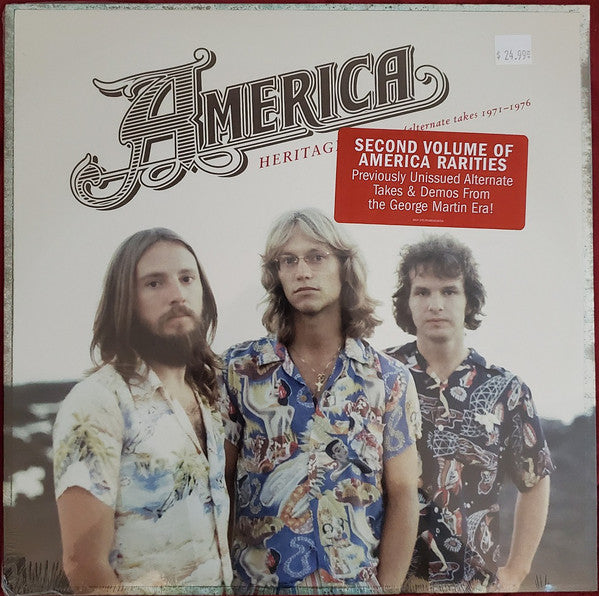 America (2) : Heritage II: Demos/Alternate Takes 1971-1976 (LP, Comp)