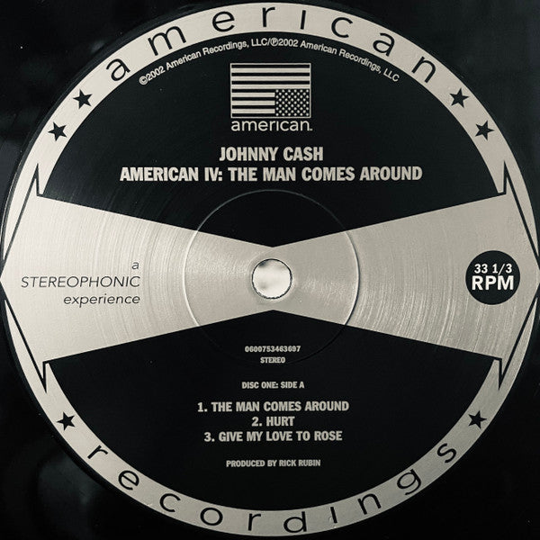 Johnny Cash : American IV: The Man Comes Around (2xLP, Album, RE, 180)