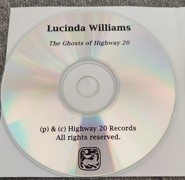 Lucinda Williams : The Ghosts Of Highway 20 (2xCDr, Album, Promo)