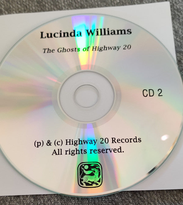 Lucinda Williams : The Ghosts Of Highway 20 (2xCDr, Album, Promo)