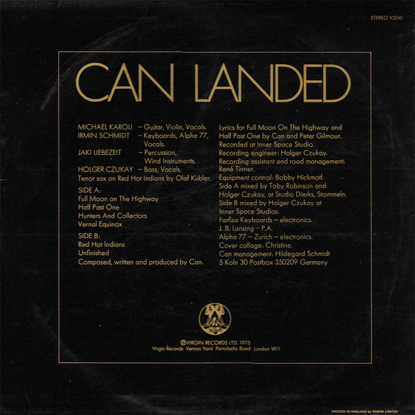 Can : Landed (LP, Album)