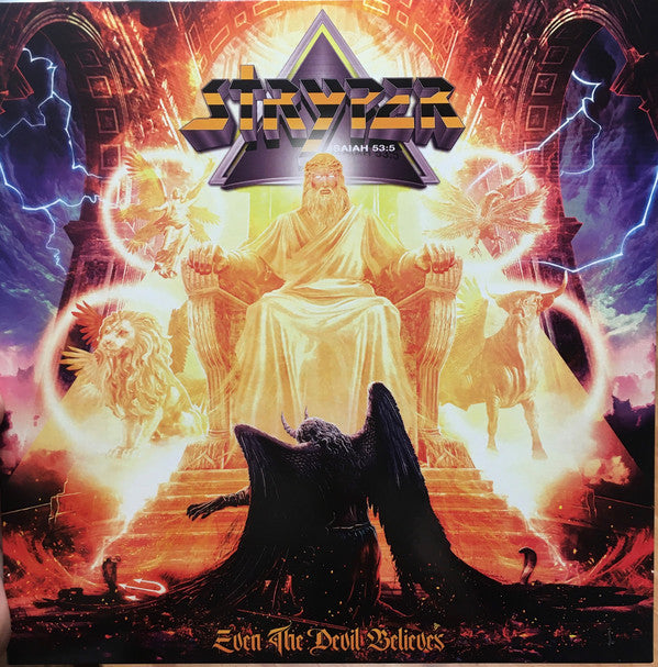 Stryper : Even The Devil Believes (LP, Album, Gat)