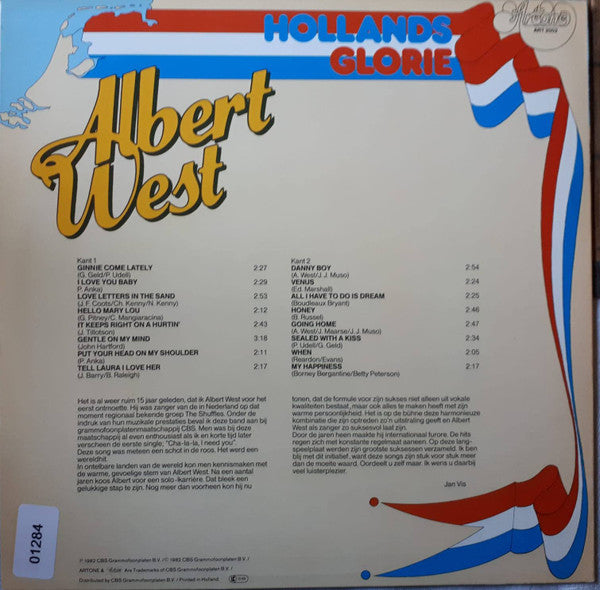 Albert West : Albert West (Hollands Glorie) (LP, Comp)