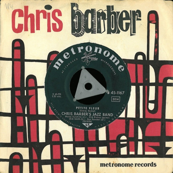 Chris Barber's Jazz Band : Wild Cat Blues / Petite Fleur (7", Single, Tri)
