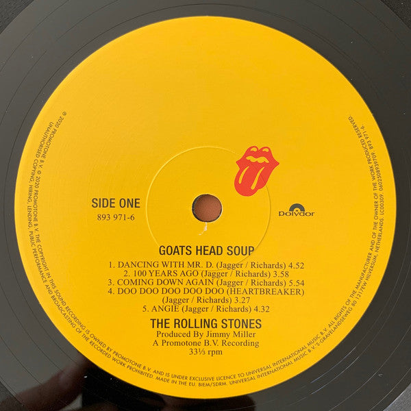 The Rolling Stones : Goats Head Soup (2xLP, Album, RE, RM, 180)