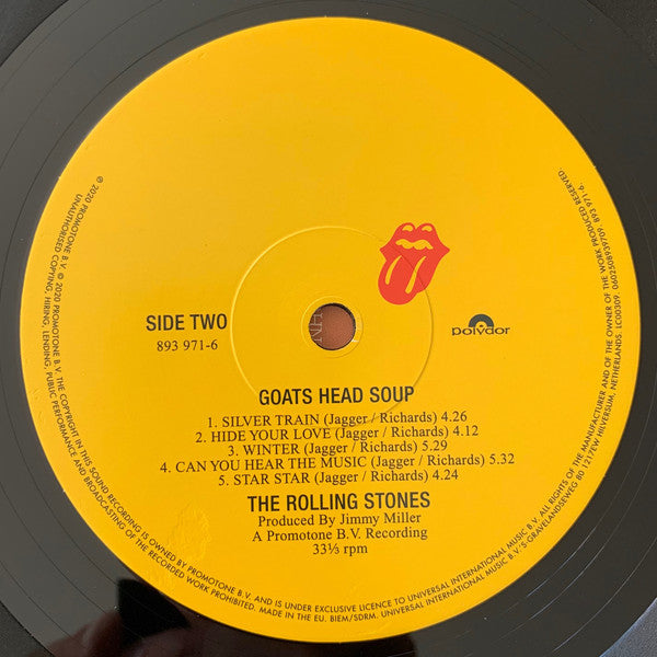 The Rolling Stones : Goats Head Soup (2xLP, Album, RE, RM, 180)