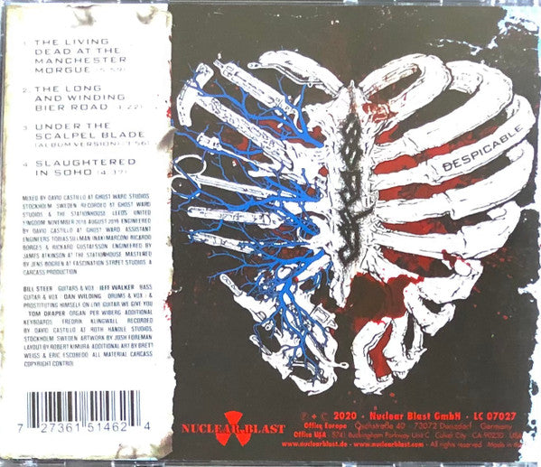 Carcass : Despicable (CD, EP)