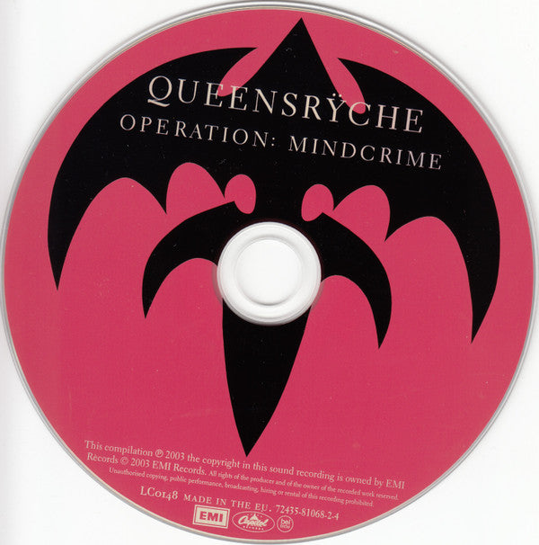 Queensrÿche : Operation: Mindcrime (CD, Album, RE, RM, Son)