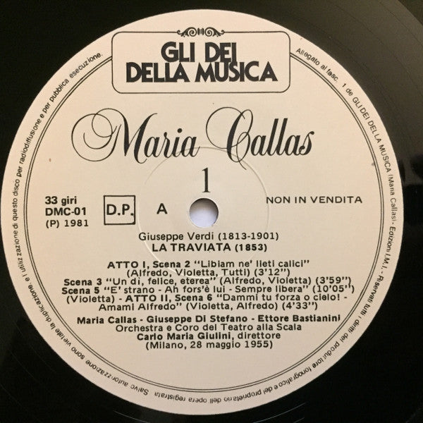 Maria Callas : La Divina Vol. 6 Il Trovatore / La Traviata (2xLP, Comp)