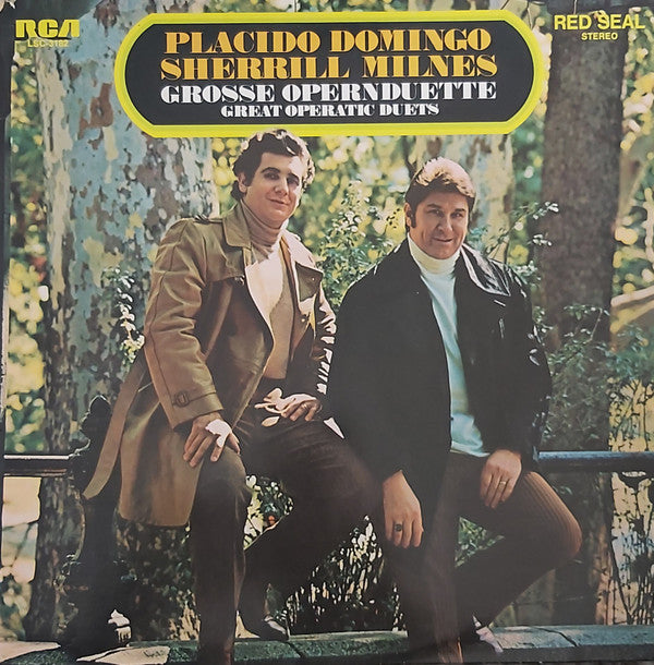 Placido Domingo / Sherrill Milnes : Great Operatic Duets (LP, Album)