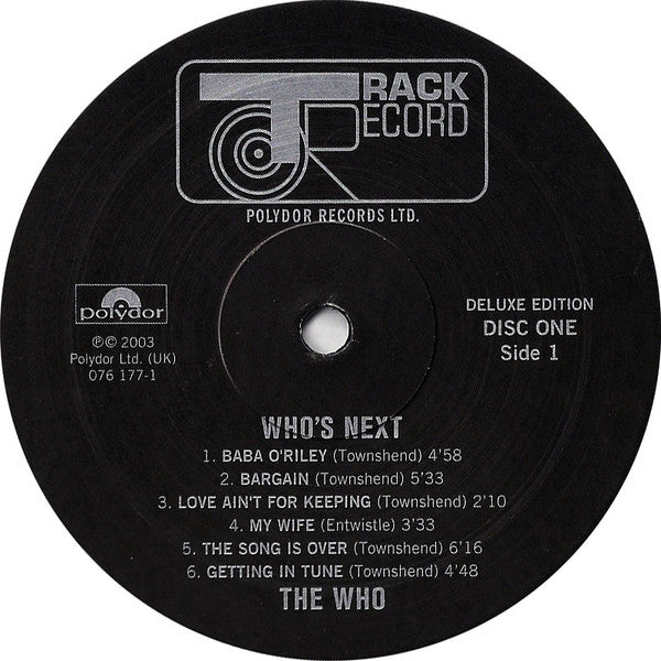 The Who : Who's Next  (3xLP, Album, Dlx, RM)