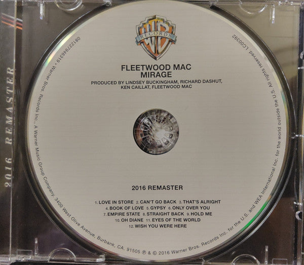 Fleetwood Mac : Mirage (CD, Album, RE, RM)