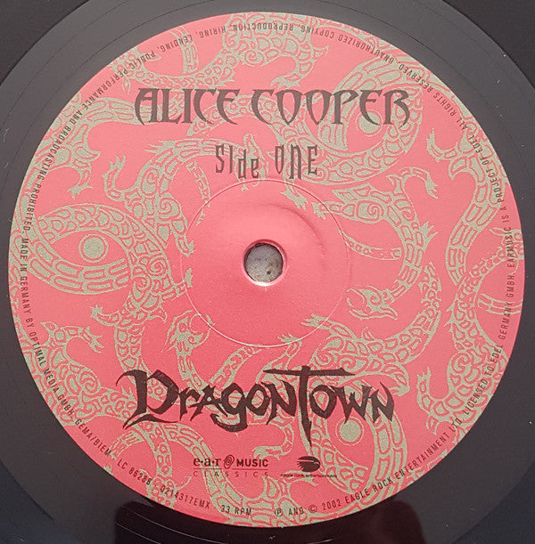 Alice Cooper (2) : Dragontown (LP, Album, Ltd, RE, 180)