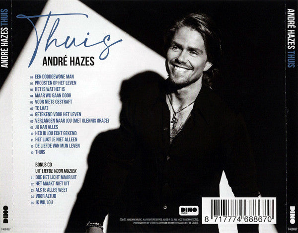 André Hazes Jr. : Thuis (2xCD, Album)