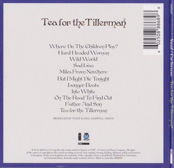 Yusuf Islam / Cat Stevens : Tea For The Tillerman² (CD, Album)