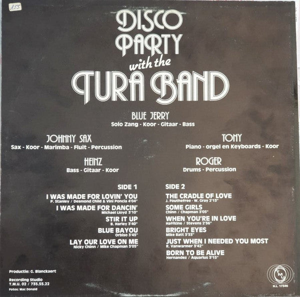 Tura Band : Disco Party with the Tura Band (LP)