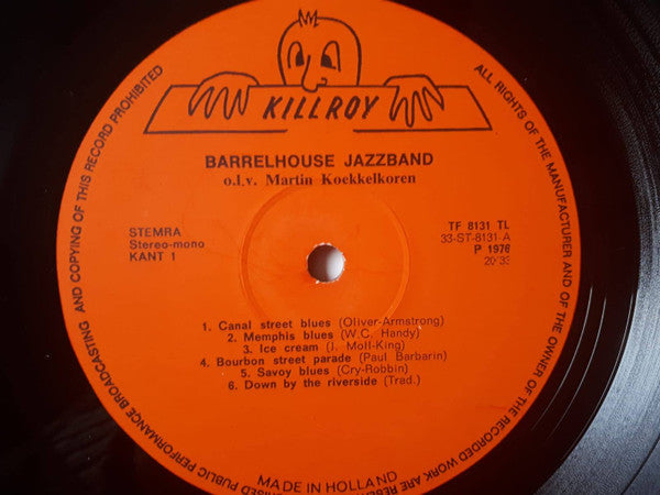 Barrelhouse Jazzband : Dixie On Tour (LP)