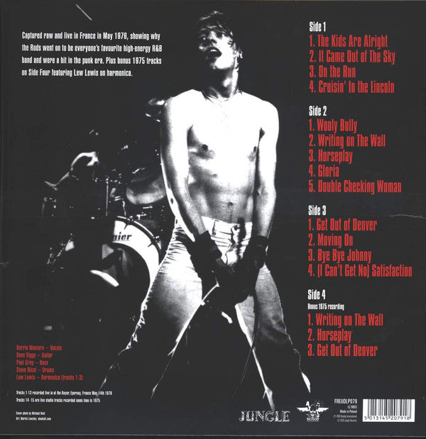 Eddie And The Hot Rods : Get Your Rocks Off (LP, Album, RE, Red + LP, Album, RE, Blu)