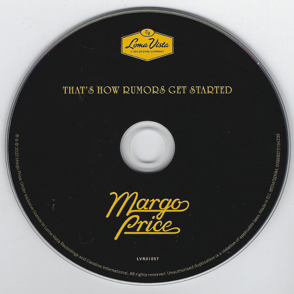 Margo Price : That's How Rumors Get Started (CD, Album)