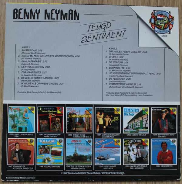 Benny Neyman : Jeugdsentiment (LP, Comp)