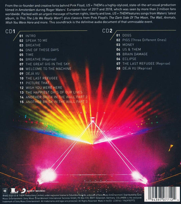 Roger Waters : Us + Them (2xCD, Album)