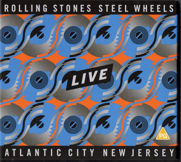 The Rolling Stones : Steel Wheels Live Atlantic City New Jersey (2xCD, Album, RM + DVD-V, Multichannel, NTSC, 5.1)