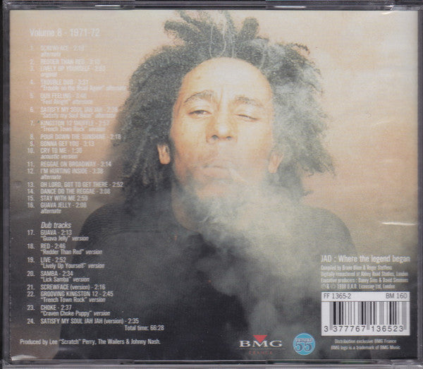Bob Marley & The Wailers : Satisfy My Soul Jah Jah (CD, Comp, RM)
