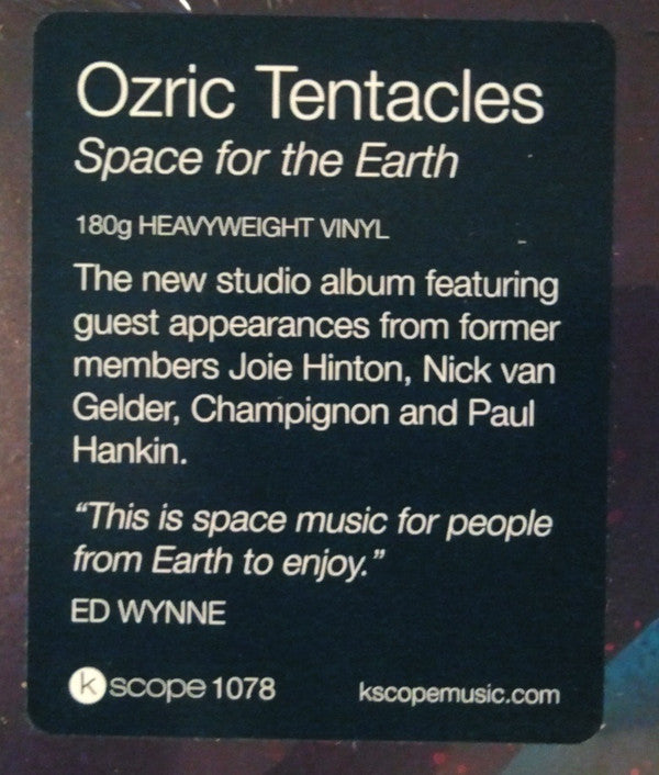Ozric Tentacles : Space For The Earth (LP, Album, 180)