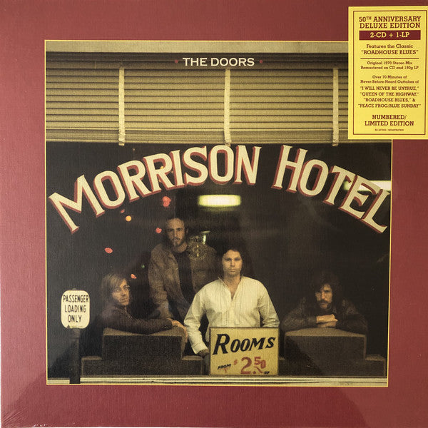 The Doors : Morrison Hotel (Dlx, Ltd, Num, 50t + LP, Album, RE, RM + CD, Album)