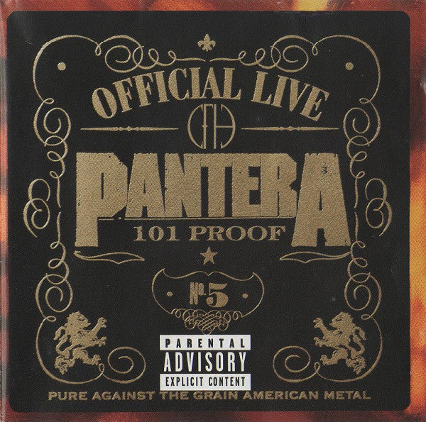 Pantera : Official Live: 101 Proof (CD, Album, RE)