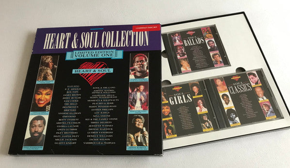 Various : Heart & Soul Collection (Limited Edition Volume One) (3xCD, Comp + Box, Ltd)