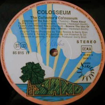 Colosseum : The Collectors Colosseum (LP, Comp)