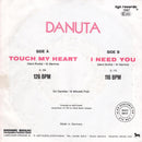 Danuta : Touch My Heart (7", Single)