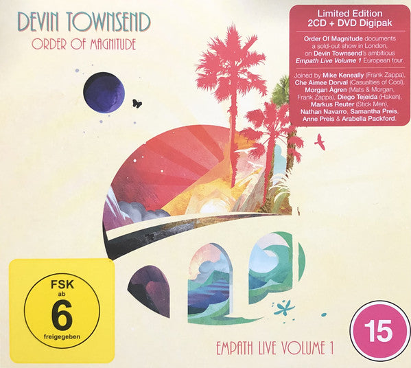 Devin Townsend : Order Of Magnitude - Empath Live Volume 1 (2xCD, Album + DVD-V, Multichannel, NTSC + Ltd, Dig)