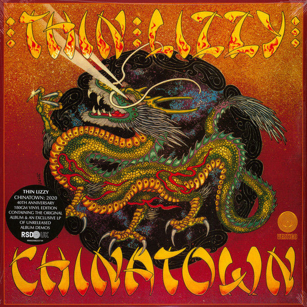 Thin Lizzy : Chinatown (LP, Album, RE, RM, 40t + LP, Album, 180)