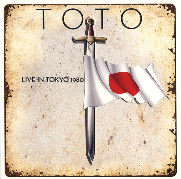 Toto : Live In Tokyo 1980 (LP, Album, Red)