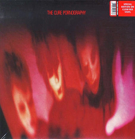 The Cure : Pornography (LP, Album, RE, Red)