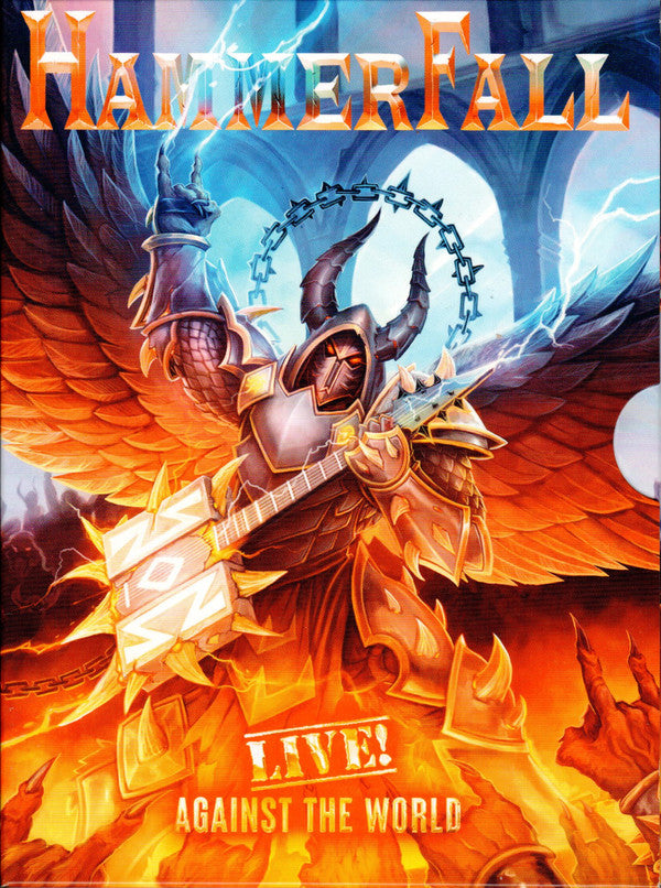HammerFall : Live! Against The World (2xCD + Blu-ray + Album, Ltd)