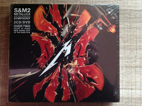 Metallica & The San Francisco Symphony Orchestra : S&M2 (2xCD, Album + DVD-V, Album, NTSC + Ltd, Art)