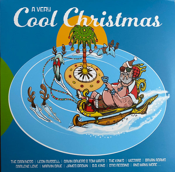 Various : A Very Cool Christmas (LP, Blu + LP, Yel + Comp, Ltd, Num, RE, RP, 180)