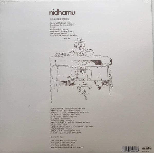 The Sun Ra Arkestra : Nidhamu (Live In Egypt Vol. II) (LP, Album, RE)