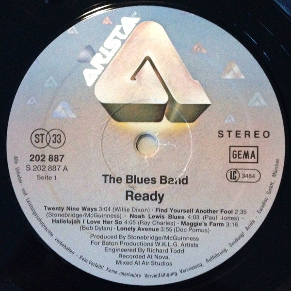 The Blues Band : Ready (LP, Album)